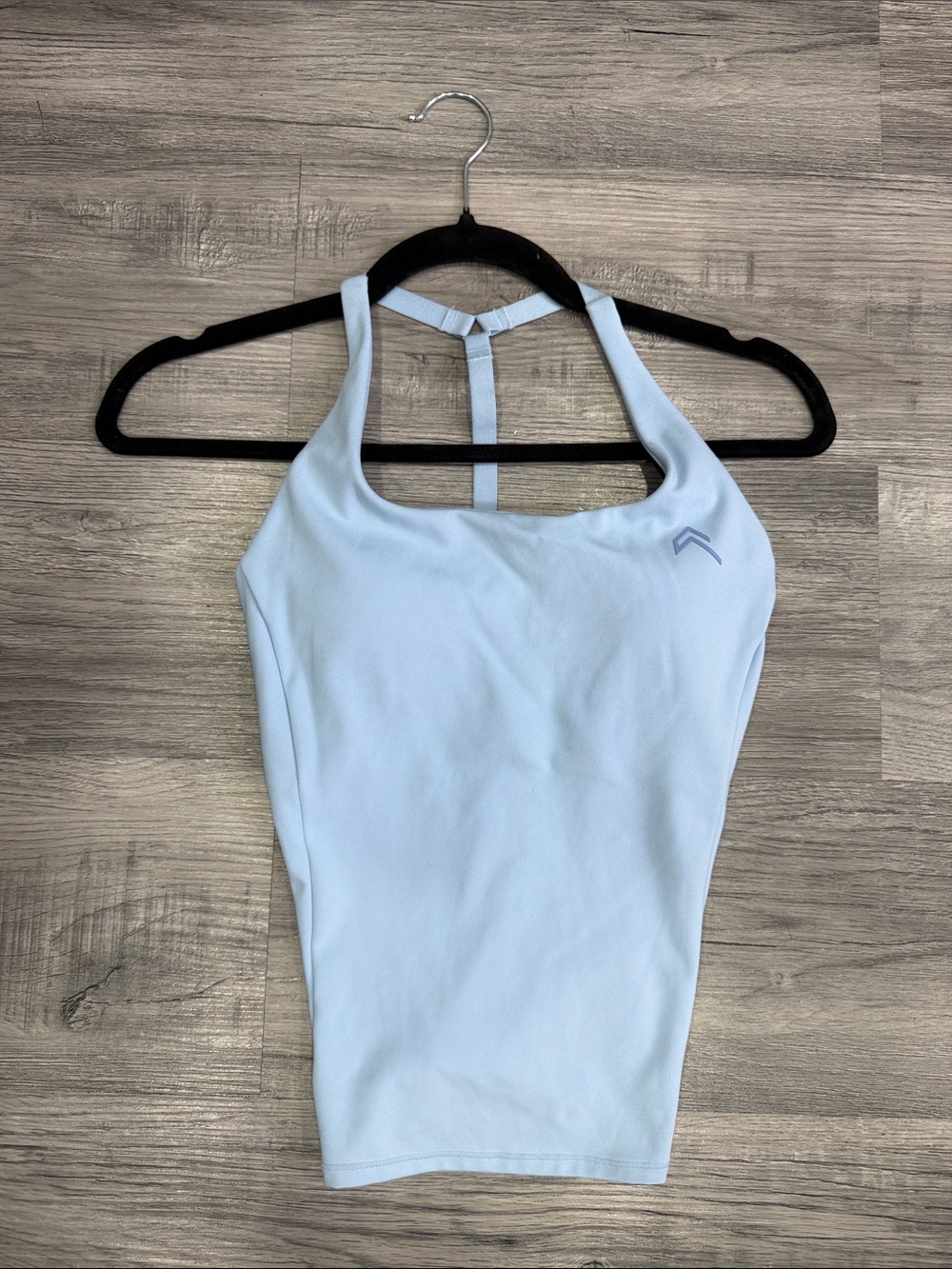 Oner Active Pale Blue Racerback Tank with T-Back Detail